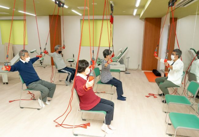 全身の協調性運動を改善するレッドコードエクササイズ